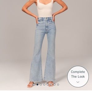 Abercrombie & finch The Flare Ultra High Rise sz 25r